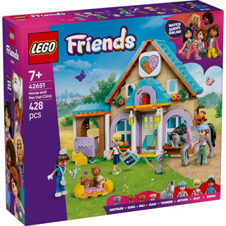 Afbeelding laden in galerijviewer, Lego friends 42651 dierenkliniek voor paarden en huisdieren
