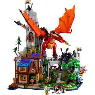 Afbeelding laden in galerijviewer, Lego ideas dungeons dragons - het verhaal van de rode draak - 21348
