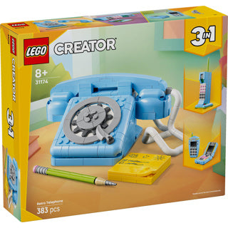 Afbeelding laden in galerijviewer, Lego ® creator 3in1 retro telefoon, vintage telefoon - 31174
