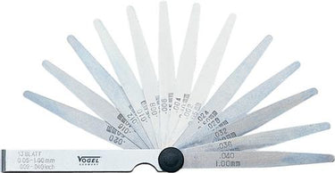 Vogel voelermaatset 0.05-1.00mm inch 13-delig