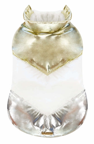 Afbeelding laden in galerijviewer, Croci Hondenjas padded gilded
