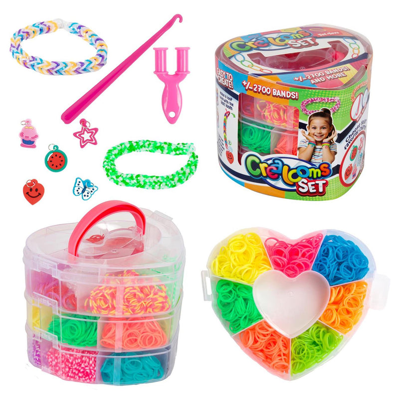 Afbeelding laden in galerijviewer, Toi-toys loomband 2700st met accessoires in hart-bewaardoos
