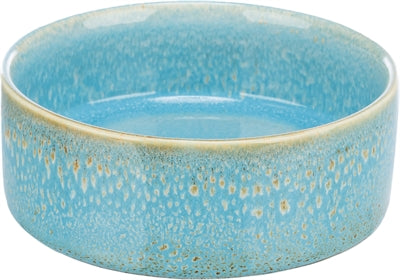 Afbeelding laden in galerijviewer, Trixie voerbak drinkbak keramiek blauw
