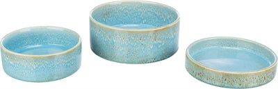 Afbeelding laden in galerijviewer, Trixie voerbak drinkbak keramiek blauw
