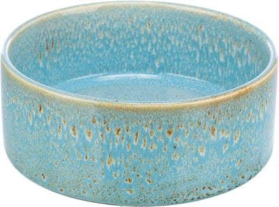 Afbeelding laden in galerijviewer, Trixie voerbak drinkbak keramiek blauw
