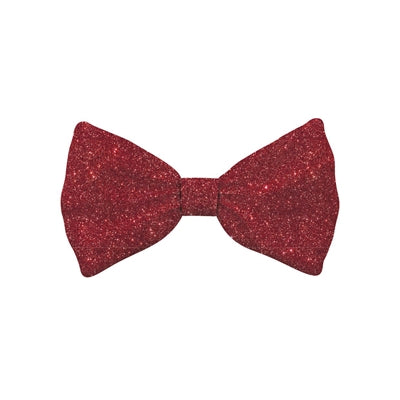 Afbeelding laden in galerijviewer, Plenty gifts Kerst vlinderstrik glitter rood
