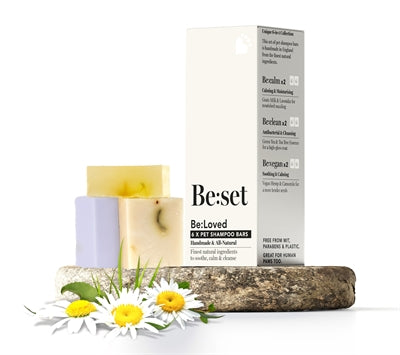 Afbeelding laden in galerijviewer, Beloved Shampoo bars giftset soothe. Calm. Cleanse
