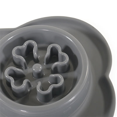 Afbeelding laden in galerijviewer, Rosewood Voerbak drinkbak dubbel slow feeder silicone
