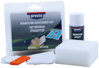 Presto set lijmverwijderaars vignettenentferner vignette-removal set 50 m