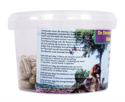 Afbeelding laden in galerijviewer, Dierendrogist Frambozenblad capsules

