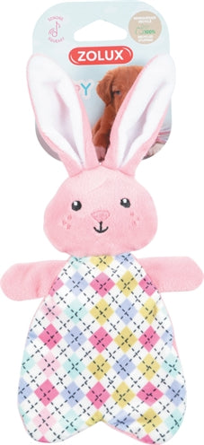 Afbeelding laden in galerijviewer, Zolux Puppy tiny pluche konijn roze
