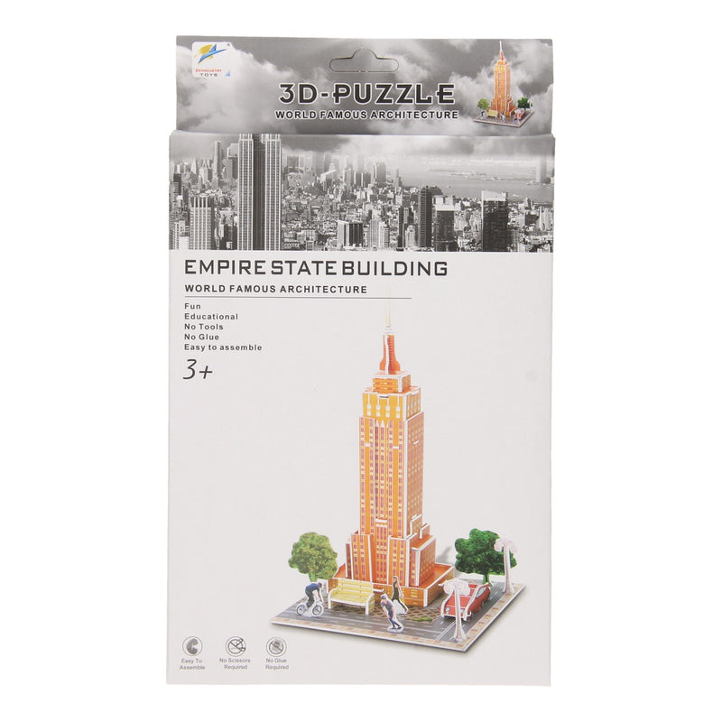 Afbeelding laden in galerijviewer, 3d puzzel empire state building
