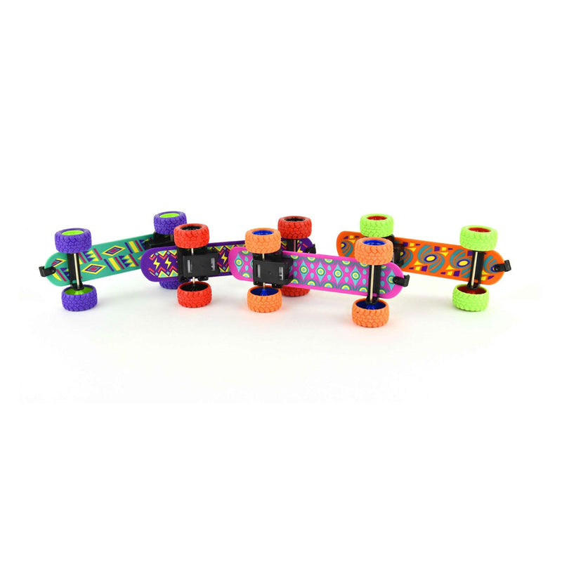 Afbeelding laden in galerijviewer, Pullback vingerskateboard armband 20cm
