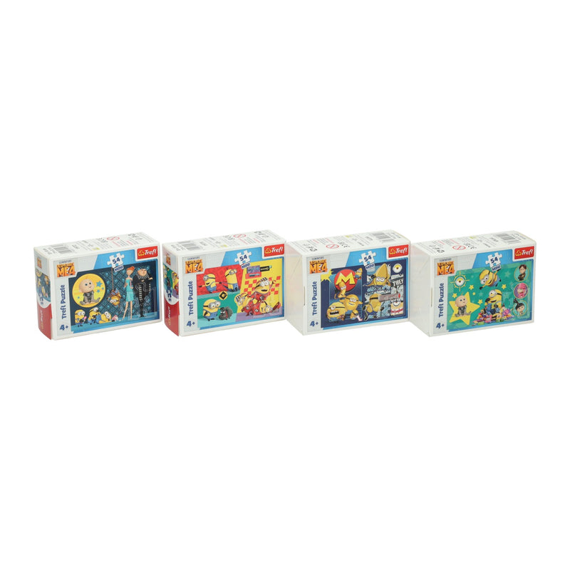 Afbeelding laden in galerijviewer, Mini puzzel minions, 54st.
