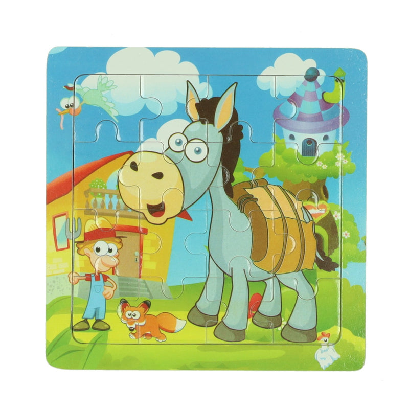 Afbeelding laden in galerijviewer, Houten puzzel dier, 16st.
