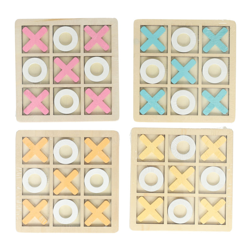 Afbeelding laden in galerijviewer, Houten boter, kaas en eieren spel - 14x14cm
