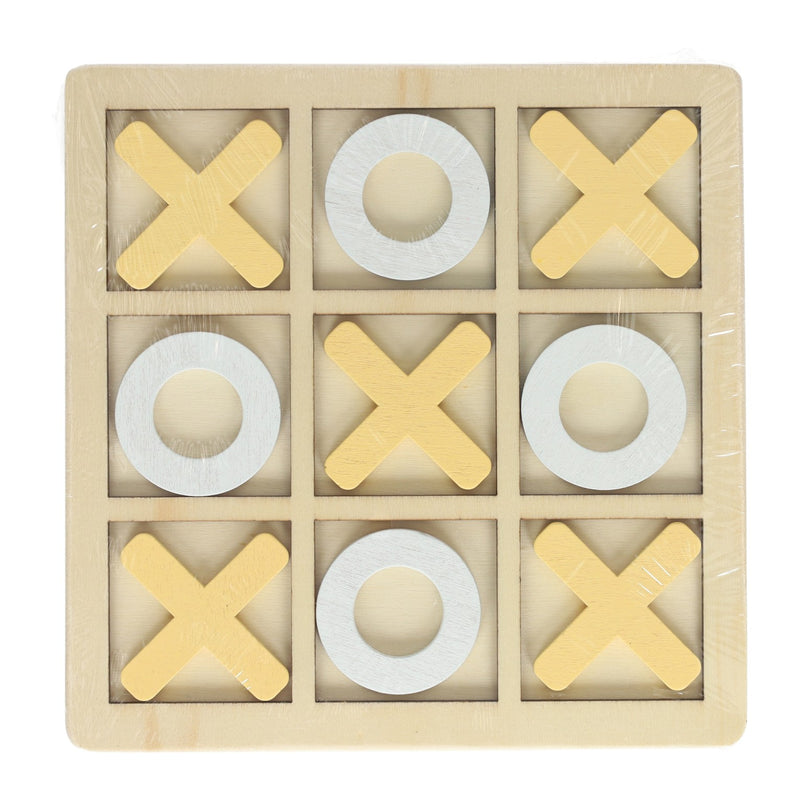Afbeelding laden in galerijviewer, Houten boter, kaas en eieren spel - 14x14cm
