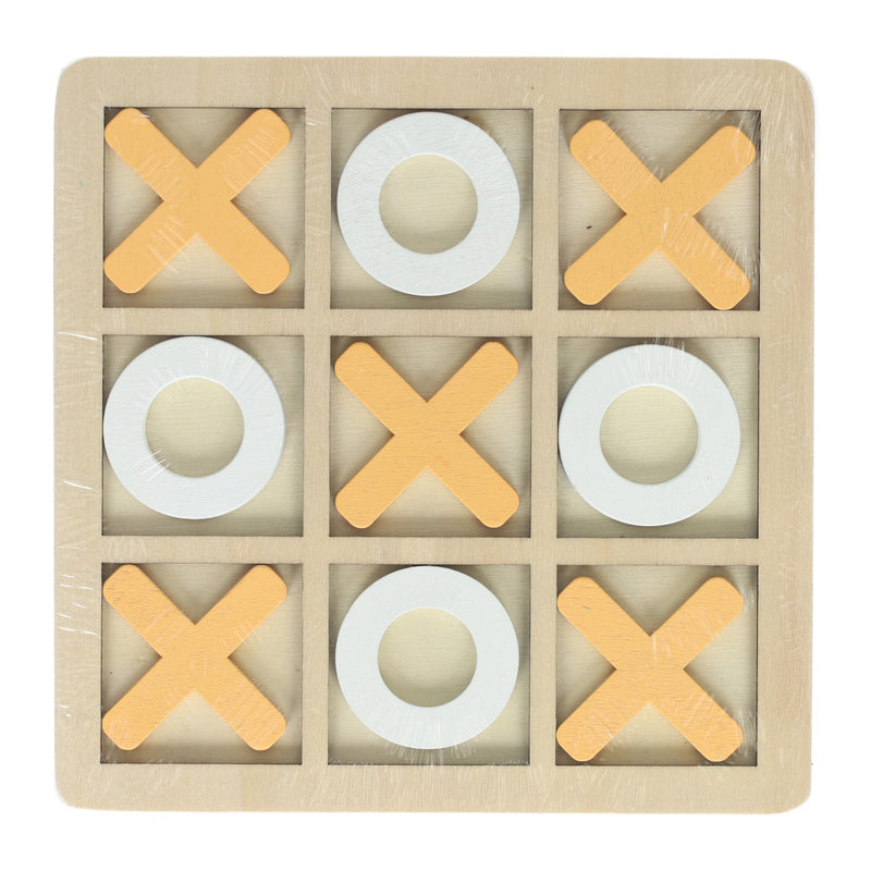 Afbeelding laden in galerijviewer, Houten boter, kaas en eieren spel - 14x14cm
