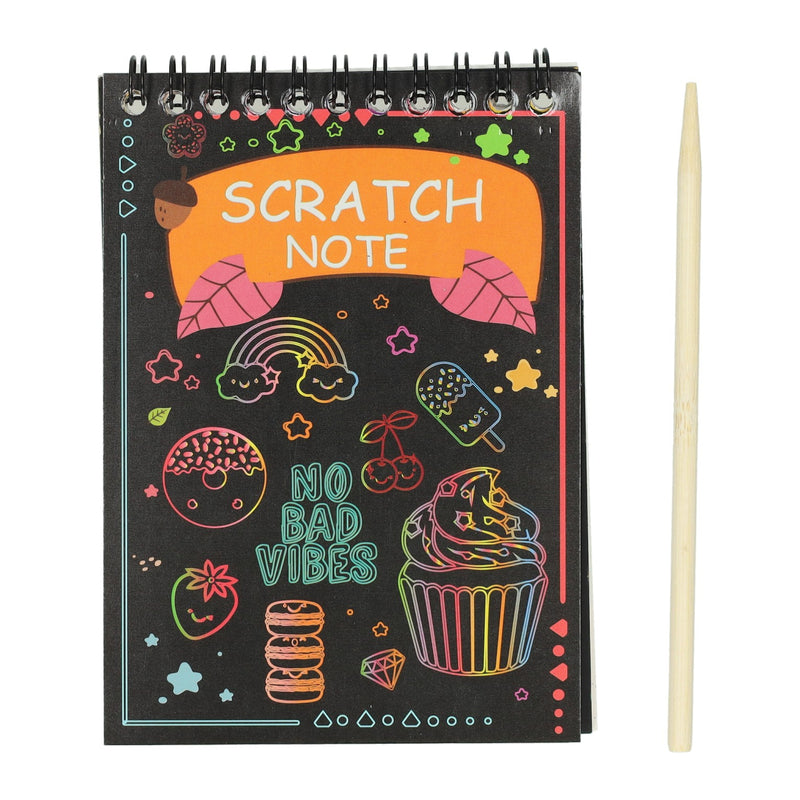 Afbeelding laden in galerijviewer, Scratch notitieboek - 10 blaadjes
