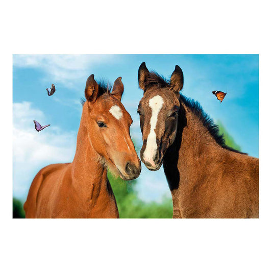 Mini puzzel lovely animals - 54st.