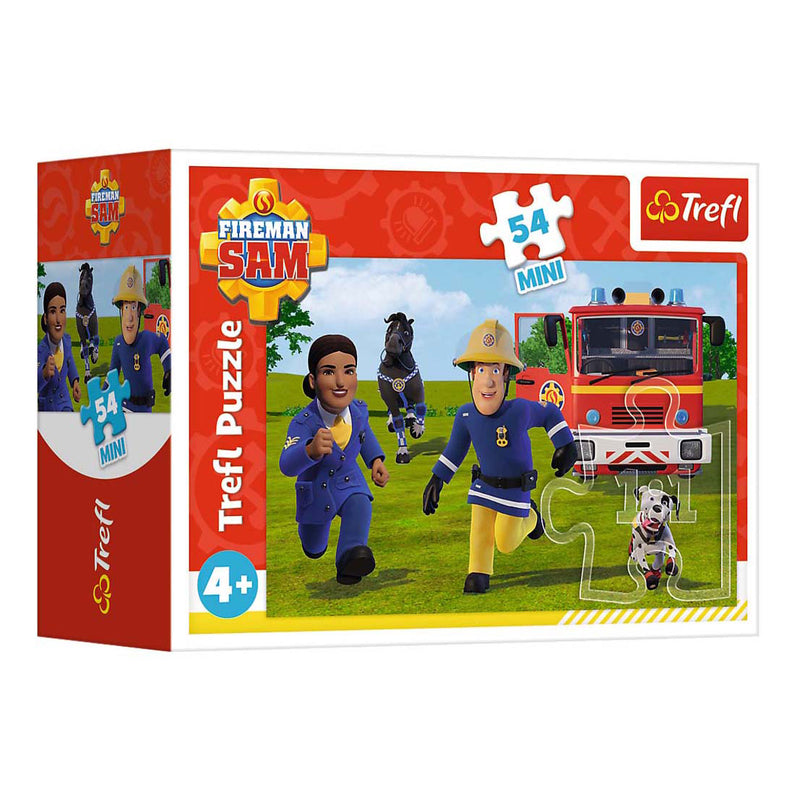 Afbeelding laden in galerijviewer, Brandweerman sam mini puzzel - 54st.
