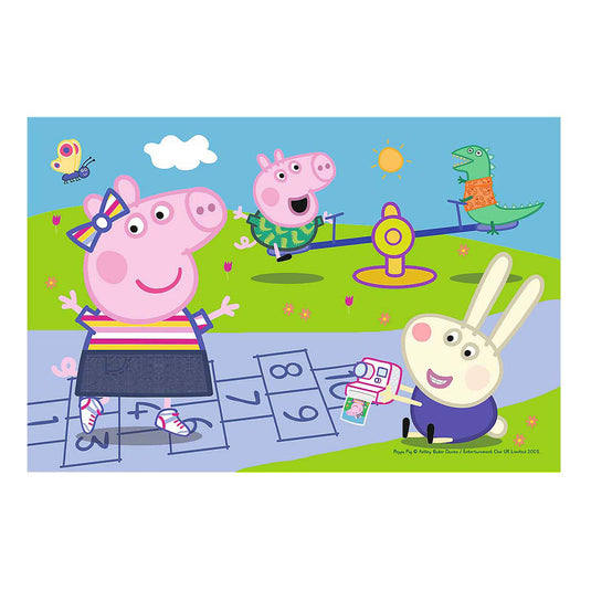 Peppa pig mini puzzel - 54st.