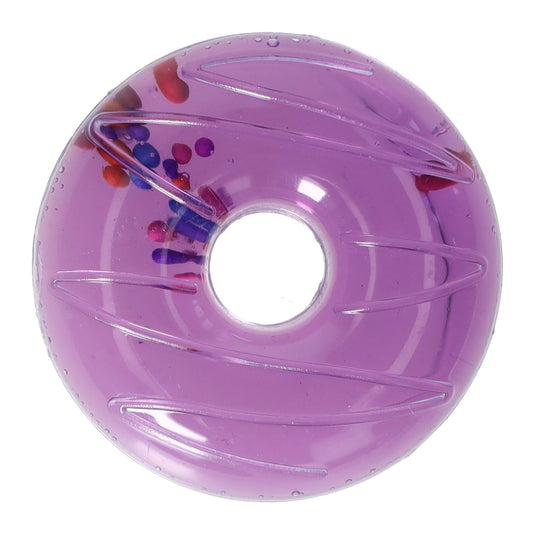 Donut gevuld met glitter 50gr - 6cm
