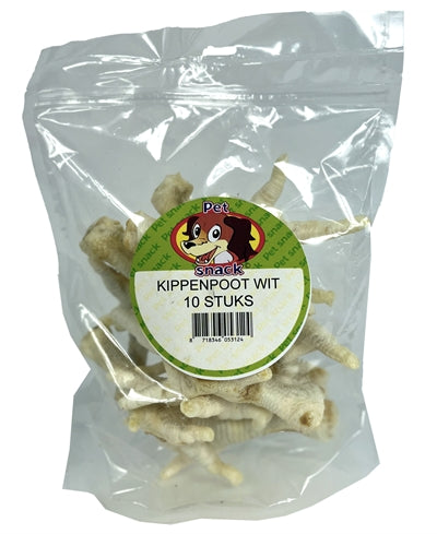 Afbeelding laden in galerijviewer, Petsnack Kippenpoten wit
