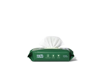 Afbeelding laden in galerijviewer, Earth rated dog wipes lavendel composteerbaar
