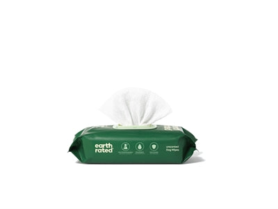 Afbeelding laden in galerijviewer, Earth rated dog wipes geurloos composteerbaar
