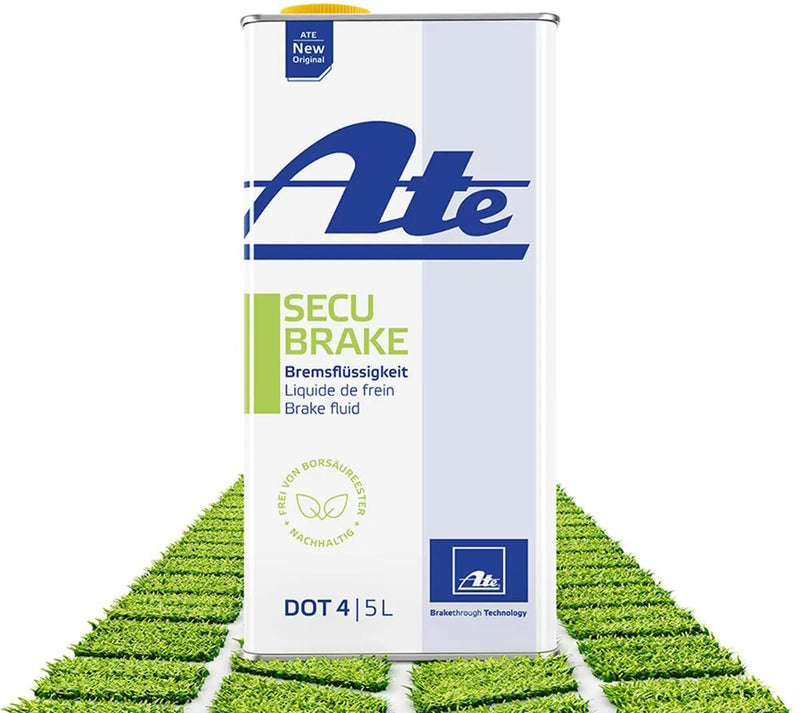 Afbeelding laden in galerijviewer, Ate bremsflüssigkeit secubrake dot 4 brake fluid 5 ltr. securebrake dot4
