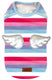 Croci T-shirt hond top wings gestreept