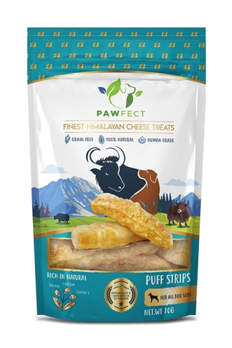 Afbeelding laden in galerijviewer, Pawfect chew yak kaas puff strips
