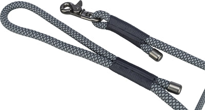 Afbeelding laden in galerijviewer, Trixie soft rope hondenriem zwart grijs
