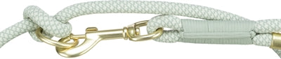 Afbeelding laden in galerijviewer, Trixie soft rope hondenriem verstelbaar saliegroen mint
