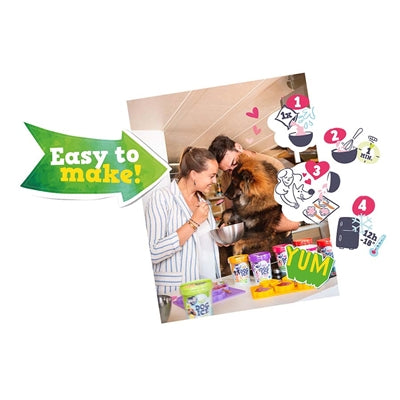 Afbeelding laden in galerijviewer, Smoofl ijsmix voor honden pindakaas
