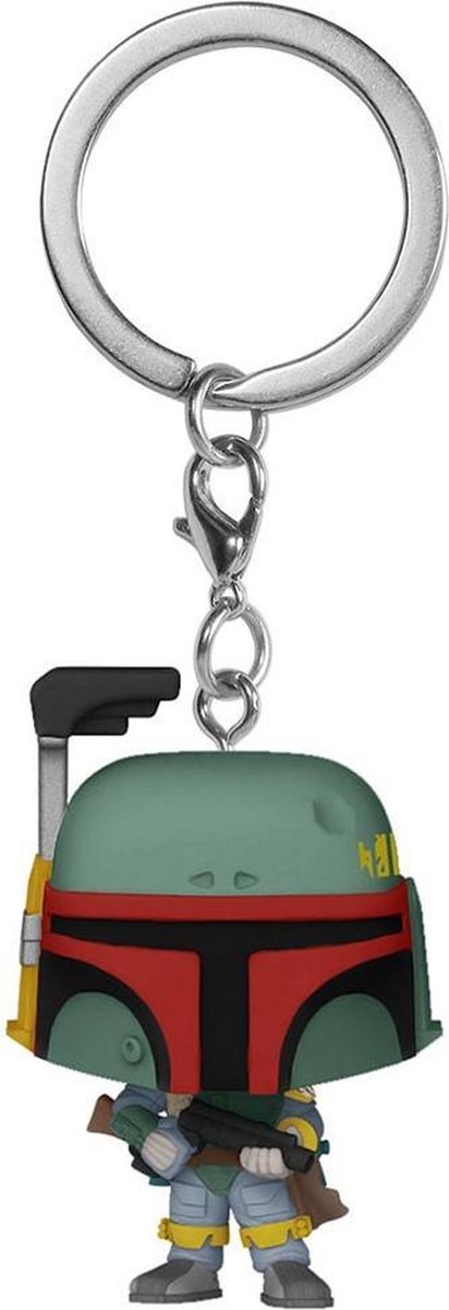 Funko pocket pop keychain - star wars - boba fett - 4cm