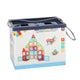Magnetic ottosimon magnetische tegel speelgoed set 45-delig in opbergbox.