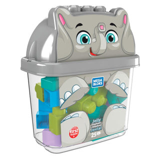 Afbeelding laden in galerijviewer, Mattel mega bloks animal buckets fisher price assorti | 4 stuks
