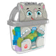 Mattel mega bloks animal buckets fisher price assorti | 4 stuks