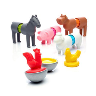 Afbeelding laden in galerijviewer, Smartmax my first farm animals - magnetische boerderijdieren - 16-delige bouwset met zachte elementen - educatief speelgoed voor peuters - vanaf 1 jaar
