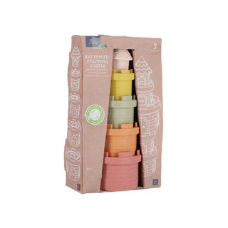 Afbeelding laden in galerijviewer, Jipy bioplastic stapel kasteel 5 delig | 3 stuks
