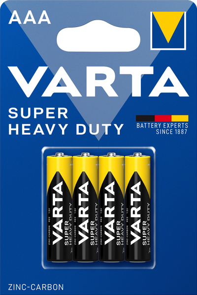 Afbeelding laden in galerijviewer, Varta - Varta batterij R03 AAA 15V krt (4)
