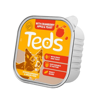 Afbeelding laden in galerijviewer, Teds Insect based all breeds alu cranberry appel gist
