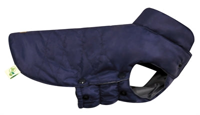 Afbeelding laden in galerijviewer, Croci hondenjas eco glam gerecycled blauw
