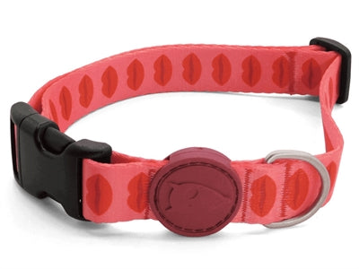 Afbeelding laden in galerijviewer, Morso halsband gerecycled lipstick roze
