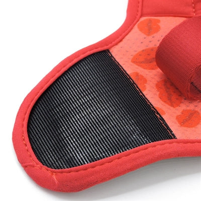 Afbeelding laden in galerijviewer, Morso hondentuig body mesh gerecycled lipstick roze
