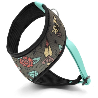 Afbeelding laden in galerijviewer, Morso hondentuig body mesh gerecycled ink tank groen
