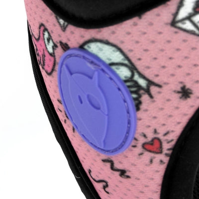 Afbeelding laden in galerijviewer, Morso hondentuig body mesh gerecycled sweet tweet roze
