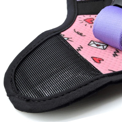 Afbeelding laden in galerijviewer, Morso hondentuig body mesh gerecycled sweet tweet roze
